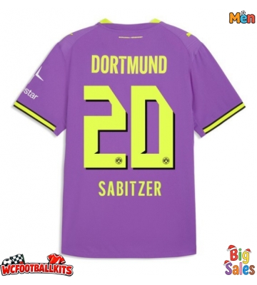 Borussia Dortmund Marcel Sabitzer #20 Replica Third Stadium Shirt 2026-27 Short Sleeve